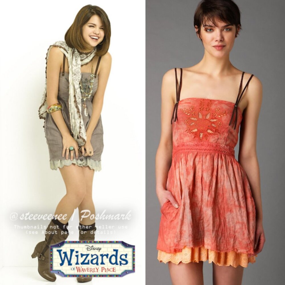 RARE Free People Pattra's Crisscross Dress ALT ASO Alex Russo - Picture 2 of 13